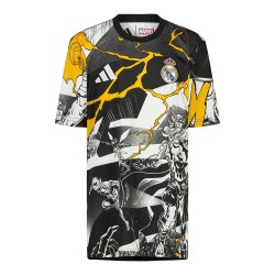 Women's Real Madrid 2025/26 Third Marvel Warm Up Shirt