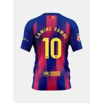 Kid's FC Barcelon x Ed Sheeran 2025/26 Home Shirt - LAMINE YAMAL #10