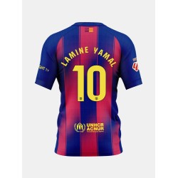 Women's FC Barcelon x Ed Sheeran 2025/26 Home Shirt - LAMINE YAMAL #10