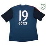Men's Bayern Munich 2013/14 Retro Shirt Götze #19