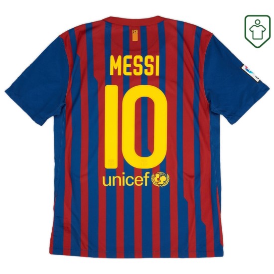 Men's FC Barcelona 2011/12 Home Retro Shirt Messi #10 Men's FC Barcelona 2011/12 Home Retro Shirt Messi #10