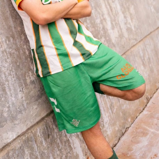 Kid's Real Betis 2025/26 Forever Green Shorts