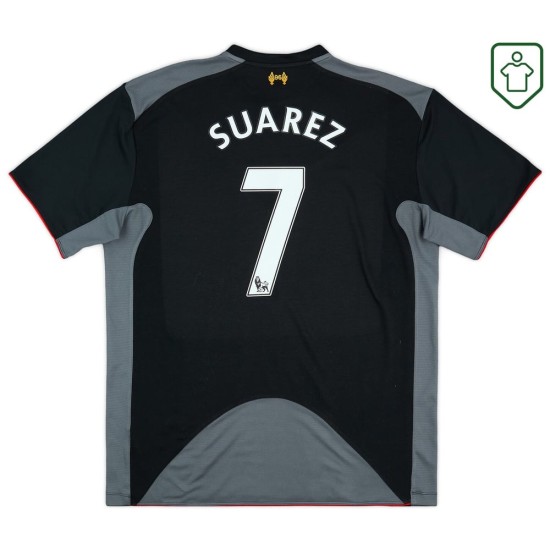 Men's Liverpool 2012/13 Away Retro Shirt Suarez #7