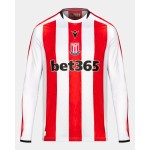 Men's Stoke City 2024/25 Home Long Sleeve Shirt