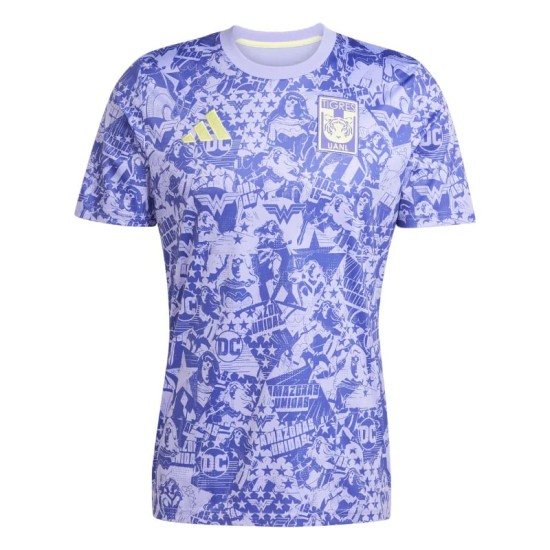 Women's Tigres UANL 2024/25 Third Prematch Shirt - Purple Women's Tigres UANL 2024/25 Third Prematch Shirt - Purple