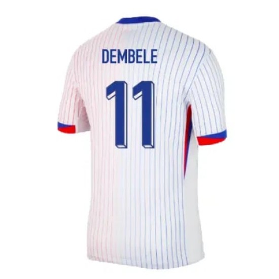 Women's O.DEMBELE France 2024/25 Away Shirt