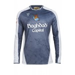 Kid's Real Sociedad 2025/26 Away Long Sleeve Shirt