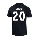Jonathan David #20 Canada Third Jersey World Cup 2022