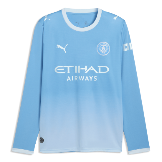 Women's Manchester City 2026/27 Home Long Sleeve Shirt