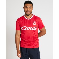 Men's Liverpool 1987/89 Home Retro Candy Shirt