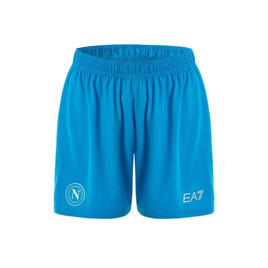 Kid's Napoli 2025/26 Home Shorts - Blue