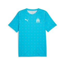 Men's OM 2025/26 Third Prematch Shirt - Azure Blue