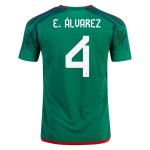 Edson Alvarez #4 Mexico Home Jersey World Cup 2022