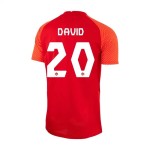 Jonathan David #20 Canada Home Jersey World Cup 2022 Jonathan David #20 Canada Home Jersey World Cup 2022