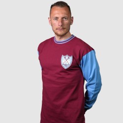 Men's West Ham United 1964 Retro FA Cup Long Sleeve Shirt