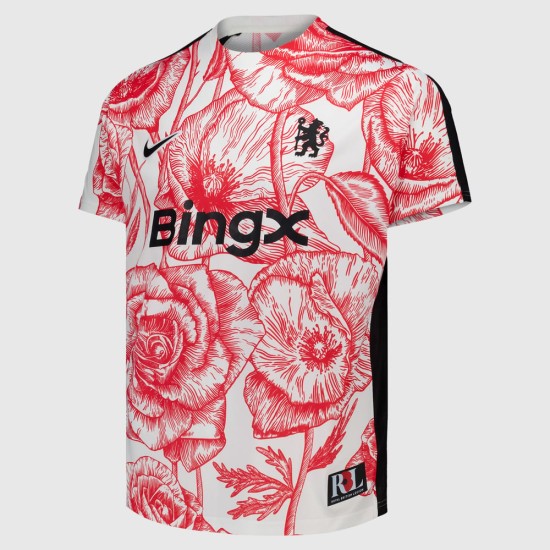 Men's Chelsea 2025/26 Third Remembrance Pre Match Shirt