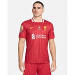 Women's Liverpool 2024/25 Home LFC Champions Shirt & Gold Trophy &Insignia
