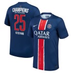 Kid's PSG 2024/25 Home Collector Shirt - Champions of Europe 2025