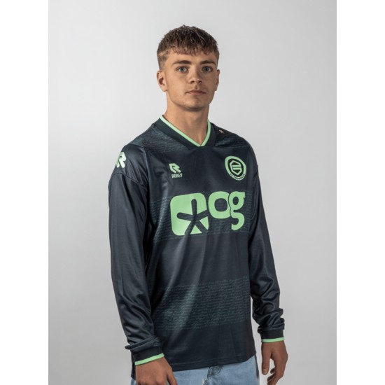 Men's FC Groningen 2024/25 Away Long Sleeve Shirt Men's FC Groningen 2024/25 Away Long Sleeve Shirt