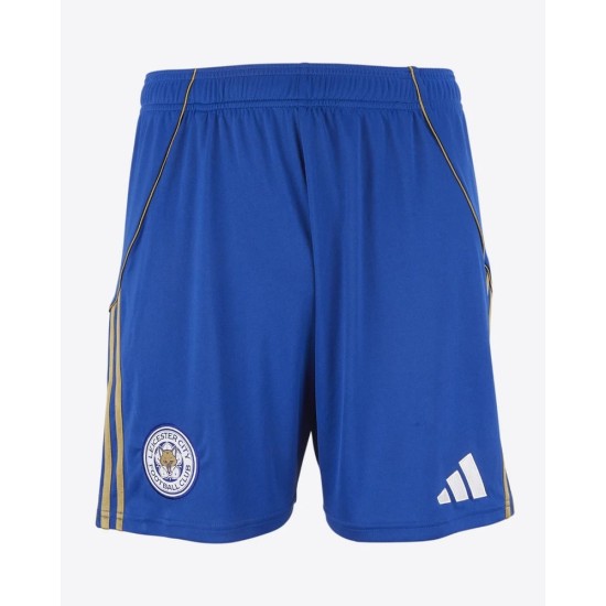 Kid's Leicester City 2025/26 Home Shorts