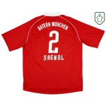 Men's Bayern Munich 2005/06 Home Retro Shirt Sagnol #2