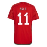 Gareth Bale #11 Wales Home Jersey World Cup 2022