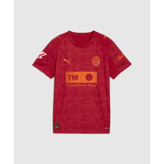 Kid's Valencia CF 2025/26 Away Shirt