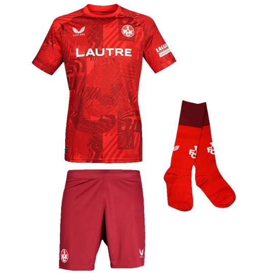 Kid's 1. FC Kaiserslautern 2024/25 Home Kit Kid's 1. FC Kaiserslautern 2024/25 Home Kit
