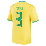Women's T.SILVA Brazil 2022/23 Home Shirt