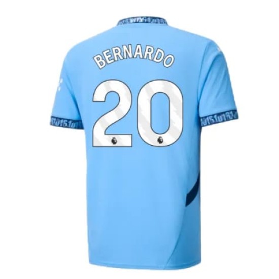 Men's BERNARDO Manchester City 2024/25 Home Shirt