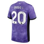 Men's Diogo Jota #20 Liverpool 2023/24 Third Shirt