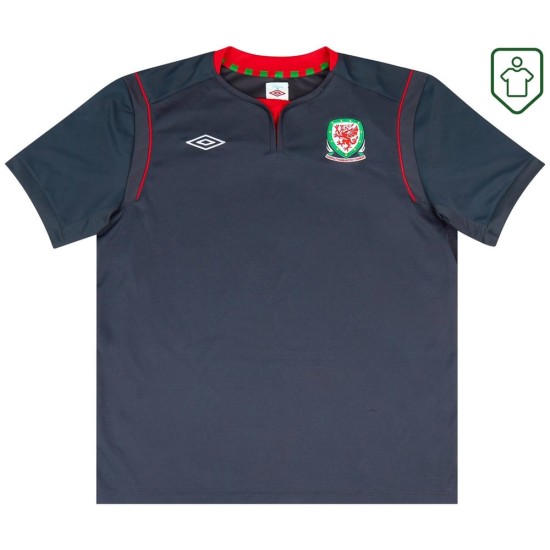 Men's Wales 2011/12 Away Retro Shirt