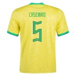 Casemiro #5 Brazil Home Jersey World Cup 2022