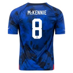 Weston McKennie #8 USMNT Away Jersey World Cup 2022