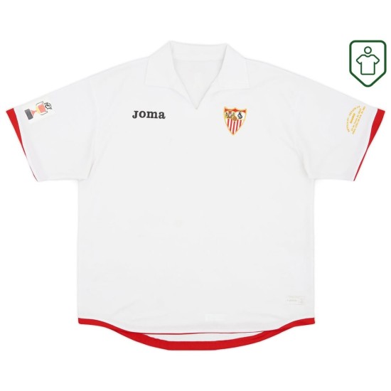 Men's Sevilla FC 2007 Cup Final Retro Shirt Men's Sevilla FC 2007 Cup Final Retro Shirt