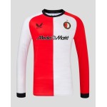 Men's Feyenoord 2024/25 Home Long Sleeve Shirt