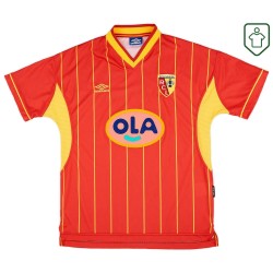 Men's RC Lens 1999/00 Home Retro Shirt