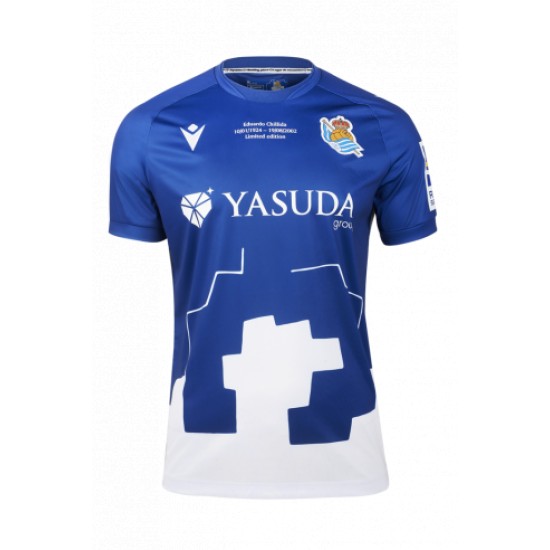 Kid's Real Sociedad 2024/25 Home Chillida Shirt
