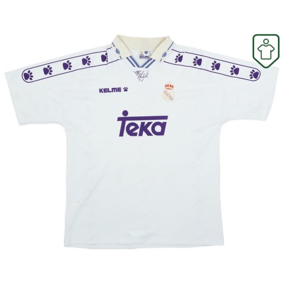 Men's Real Madrid 1994/96 Home Retro Shirt Men's Real Madrid 1994/96 Home Retro Shirt
