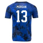 Alex Morgan #13 USMNT Away Jersey World Cup 2022