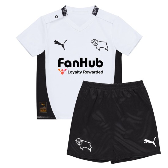 Kid's Derby County 2024/25 Home Kit