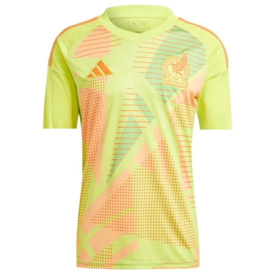 Mexico Yellow Goalkeeper Jersey Copa America 2024 Mexico Yellow Goalkeeper Jersey Copa America 2024
