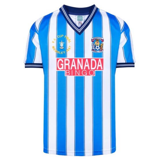 Women's Coventry City 1987 Retro FA Cup Final Shirt