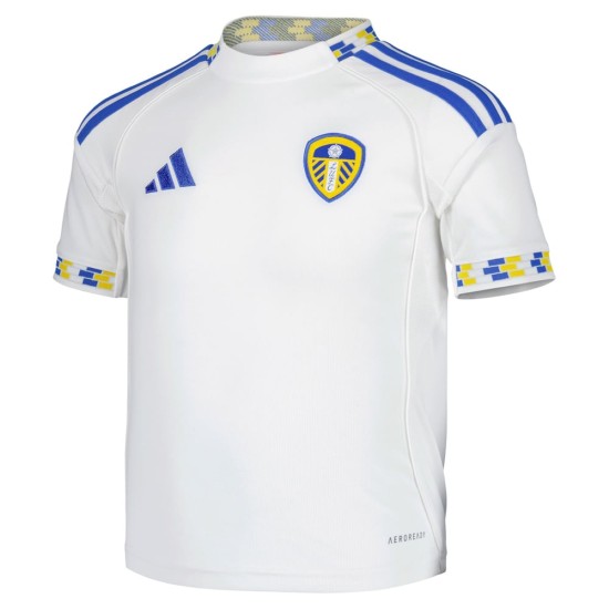 Kid's Leeds United 2025/26 Home Shirt Kid's Leeds United 2025/26 Home Shirt