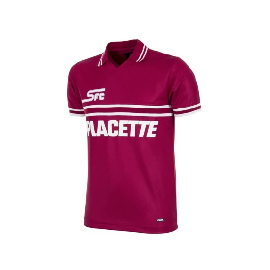 Men's Servette FC 1984/87 Retro Placette Shirt