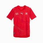 Women's Switzerland 2026 Home Authentic World Cup Shirt