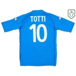 Men's Italy 2002 Home Retro Shirt Totti #10