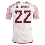 Hirving Lozano #22 Mexico Away Jersey World Cup 2022