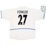 Men's Leeds United 2002/03 Home Retro Shirt Fowler #27