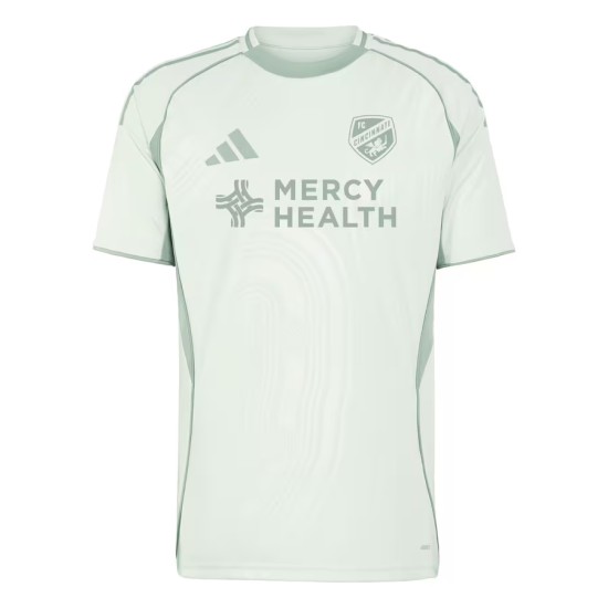 Men's FC Cincinnati 2025 Third Pre Match Shirt - Green Men's FC Cincinnati 2025 Third Pre Match Shirt - Green
